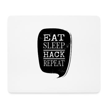 electrician clothing gift devices happy - Mousepad (Querformat) - Weiß - Vorne
