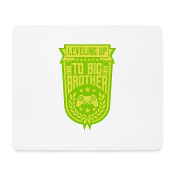 Leveling up big brother - Mouse Pad (horizontal) - white - Front