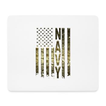 Heeresmilitär Marine Streitkräfte Soldatenfreiheit - Mousepad (Querformat) - Weiß - Vorne