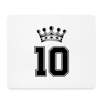 10 krone - Mousepad (Querformat) - Weiß - Vorne