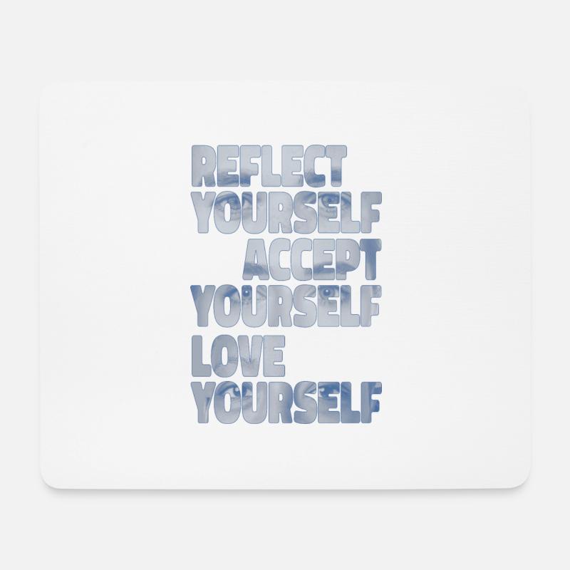 Reflection - Mouse Pad (horizontal) - white
