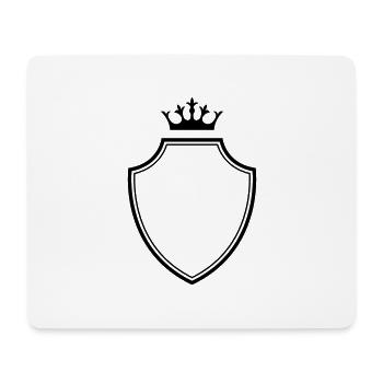 Armoiries - Tapis de souris (format paysage) - blanc - Devant