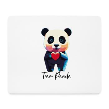 PANDA - Mousepad (Querformat) - Weiß - Vorne