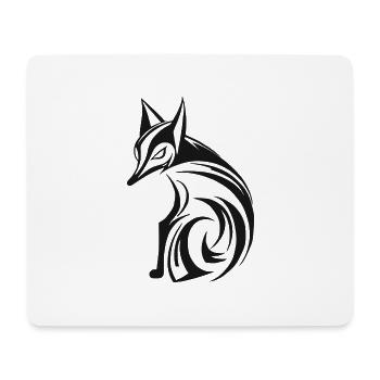 Cute Fox - Mouse Pad (horizontal) - white - Front