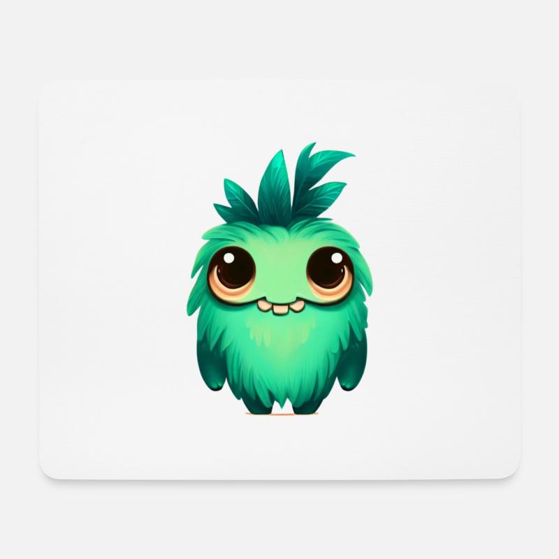 KiddyTikki Franzi - Mousepad (Querformat) - Weiß