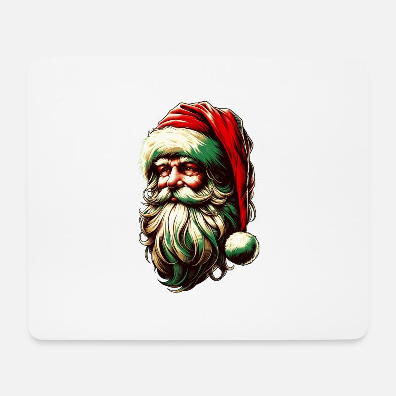 Weihnachtsmann Schauspieler - Mousepad (Querformat) - Weiß