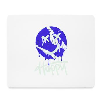 Happy Positive Celebration Cartoon Party Banner - Tapis de souris (format paysage) - blanc - Devant