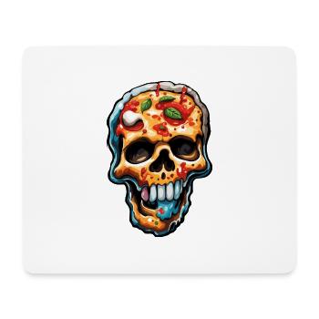 Pizza / Fast Food / Italian / Margherita - Mouse Pad (horizontal) - white - Front
