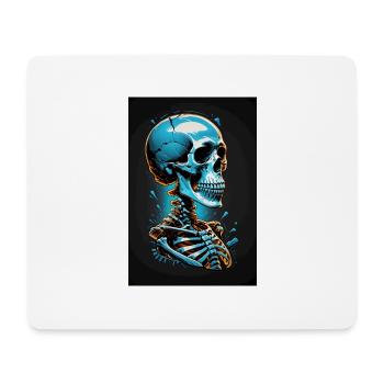Glacial Skeleton - Mouse Pad (horizontal) - white - Front
