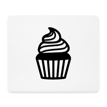Cupcake - Mousepad (Querformat) - Weiß - Vorne