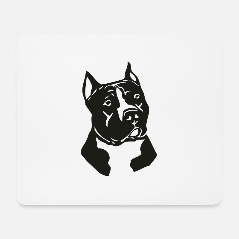 pitbullterrierdog901 - Mouse Pad (horizontal) - white