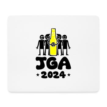 Junggesellenabschied 2024 - Mousepad (Querformat) - Weiß - Vorne