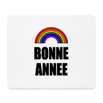 HAPPY NEW YEAR. NEW YEAR'S EVE. NEW YEAR - Mouse Pad (horizontal) - white - Front