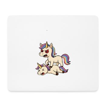 jetzt bin ich wirklich das einzige - Mousepad (Querformat) - Weiß - Vorne