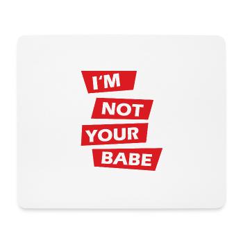 Do not believe me - bad mistake - Mouse Pad (horizontal) - white - Front