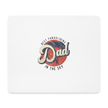 Meilleur parapente Papa Pour Papa Parapente - Tapis de souris (format paysage) - blanc - Devant