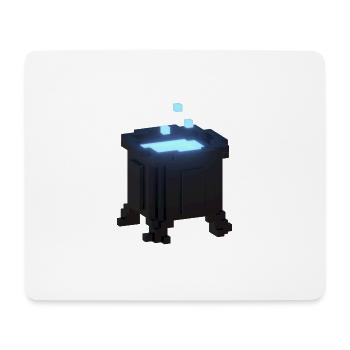 Ocean Blue Fantasy Magic Mug Metal Witch Cauldron - Mouse Pad (horizontal) - white - Front