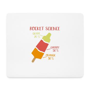 rocket science - Mouse Pad (horizontal) - white - Front