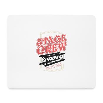 Stagehand Stagecrew Crew Roadie Event Geschenk - Mousepad (Querformat) - Weiß - Vorne