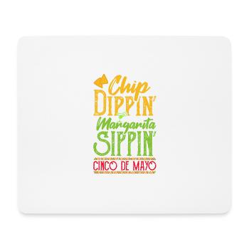 Cinco De Mayo Magarita Trinken Sombrero Geschenk - Mousepad (Querformat) - Weiß - Vorne