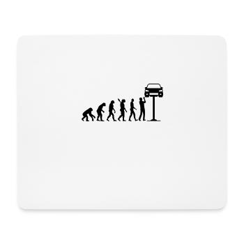 Mechanic Evolution Car Screwdriver Gift - Mouse Pad (horizontal) - white - Front