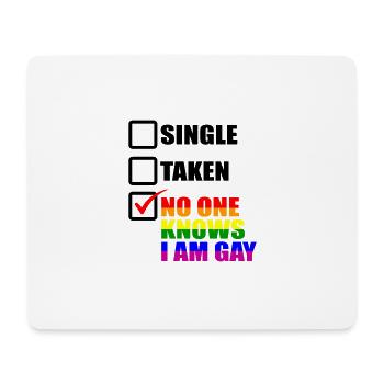 Unique et récompensé cadeau de fierté LGBT Rainbow - Tapis de souris (format paysage) - blanc - Devant