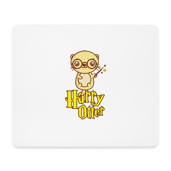 HARRY OTTER Seeotter Geschenk Für Tierpflegerin - Mousepad (Querformat) - Weiß - Vorne