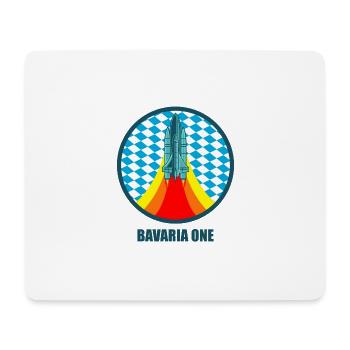 BAVARIA ONE Space Bavaria Gift - Mouse Pad (horizontal) - white - Front