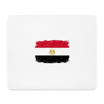 EGYPTIAN FLAG Egypt flag gift Egyptian - Mouse Pad (horizontal) - white - Front