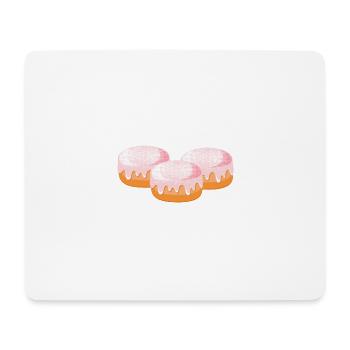 CARNIVAL KRAPFEN BERLIN Boulanger costume de carnaval - Tapis de souris (format paysage) - blanc - Devant