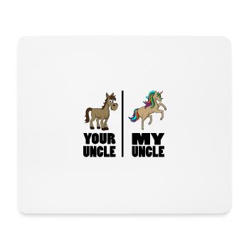 Niece Nephew Of Uncle Godfather Your Uncle My - Mouse Pad (horizontal) - white - Front