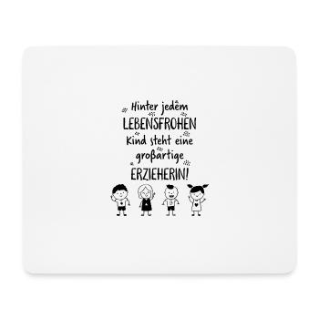 Großartige erzieherin Lehrer Kindergarten Kinder - Mousepad (Querformat) - Weiß - Vorne