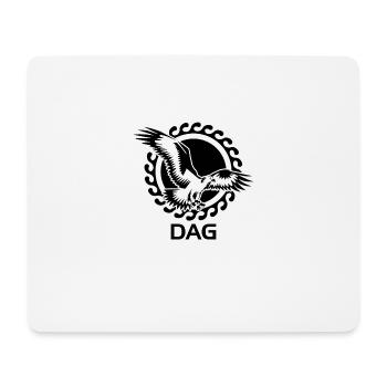 DAG Adler Dagestan Wappen Sonne - Mousepad (Querformat) - Weiß - Vorne