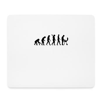BBQ Grill EVOLUTION GRILL - Mousepad (Querformat) - Weiß - Vorne