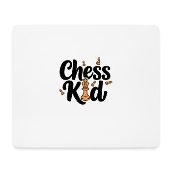 Schach Kind Leidenschaft für Schachspieler und - Mousepad (Querformat) - Weiß - Vorne