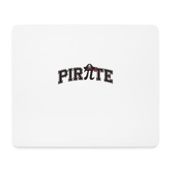 Pirate Pi Symbole Humour - Tapis de souris (format paysage) - blanc - Devant