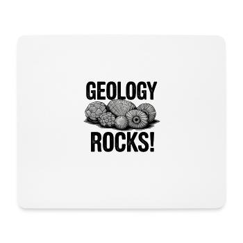 Geologie Rocks Fossilien und Mineralien Liebhaber - Mousepad (Querformat) - Weiß - Vorne