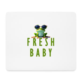 Fresh Baby Frog - Mouse Pad (horizontal) - white - Front