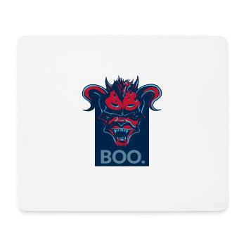 boo. - Mousepad (Querformat) - Weiß - Vorne