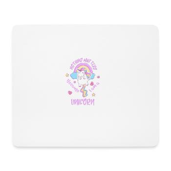 Unicorn - Mousepad (Querformat) - Weiß - Vorne