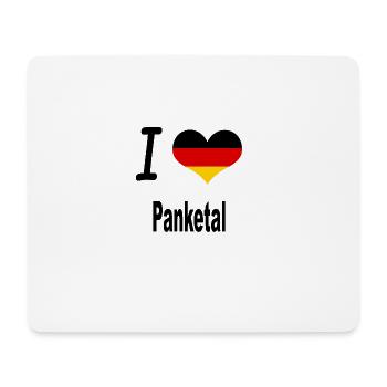 I Love Germany Home Panketal - Mousepad (Querformat) - Weiß - Vorne