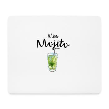Miss Mojito - Mouse Pad (horizontal) - white - Front