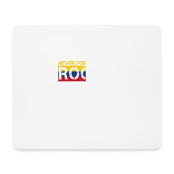 never forget your roots love Colombia - Mouse Pad (horizontal) - white - Front