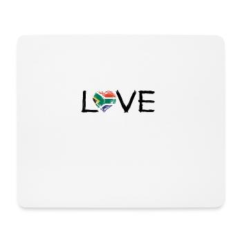 Love Home Roots Home Country Pride South Africa pn - Mouse Pad (horizontal) - white - Front