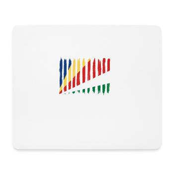 Roots maison home love fière Seychelles png - Tapis de souris (format paysage) - blanc - Devant