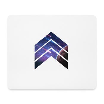 meteor Galaxy - Mouse Pad (horizontal) - white - Front
