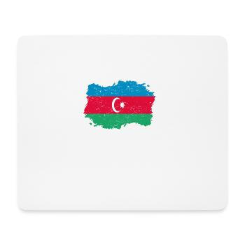 Roots roots flag homeland country Azerbaijan png - Mouse Pad (horizontal) - white - Front