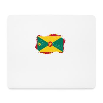 Roots roots flag homeland country Grenada png - Mouse Pad (horizontal) - white - Front