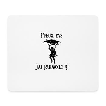 Link triforce Parasailing - Mouse Pad (horizontal) - white - Front