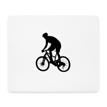vélo, tour, passe-temps, sport - Tapis de souris (format paysage) - blanc - Devant